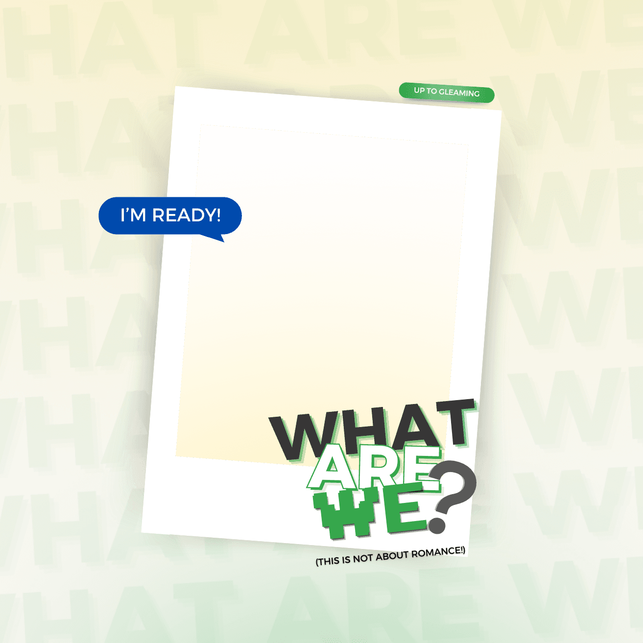 WELCOMING PARTY: WHAT ARE WE?