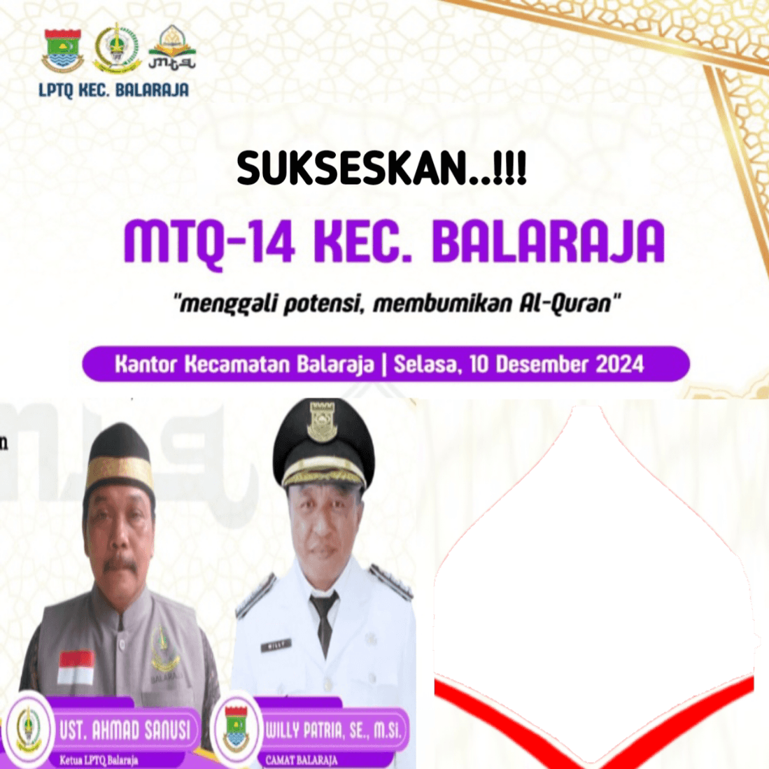 Mtq ke 14 kec balaraja 2024