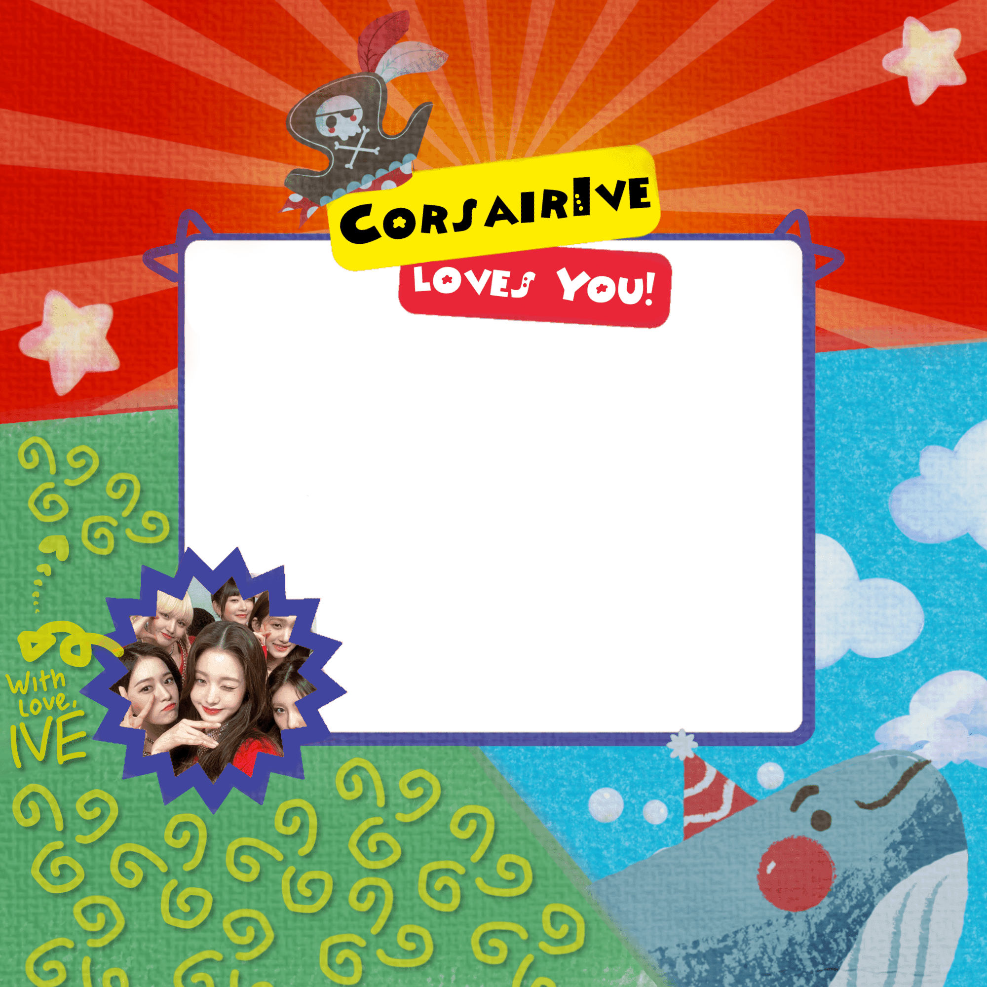 CorsairIVE loves you ♥️ 
