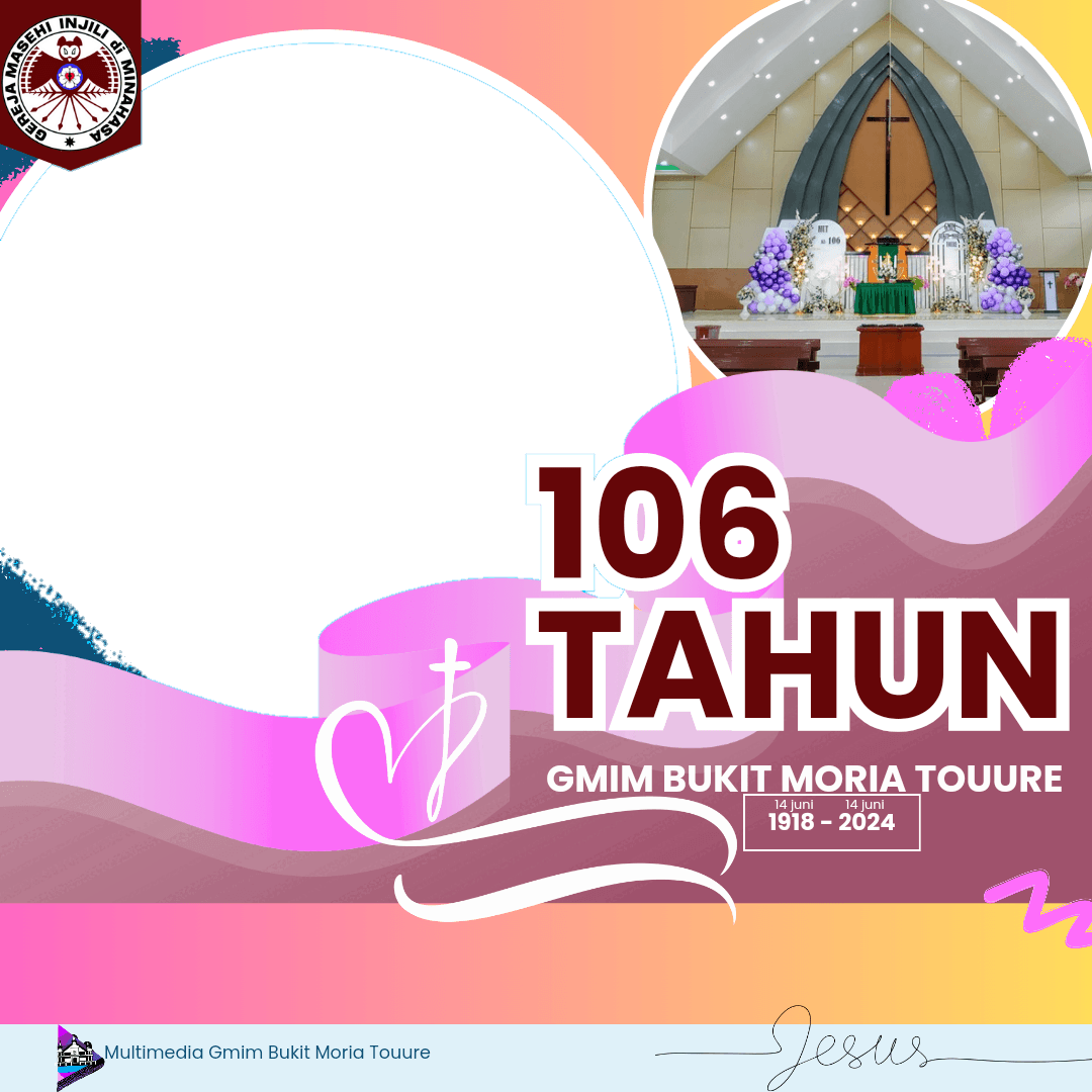 106 tahun GMIM BUKIT MORIA TOUURE