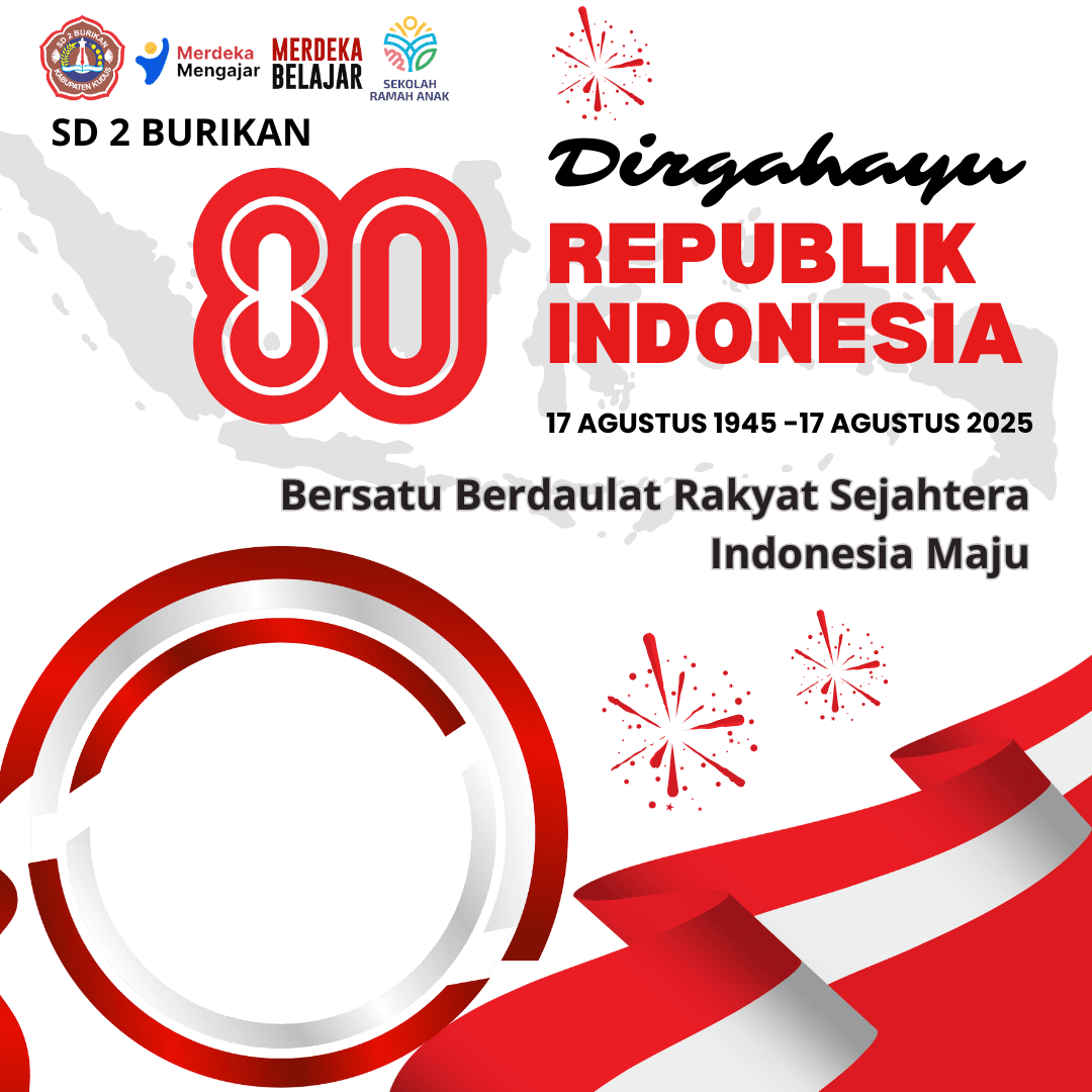 DIRGAHAYU REPUBLIK INDONESIA KE 80 SD 2 BURIKAN