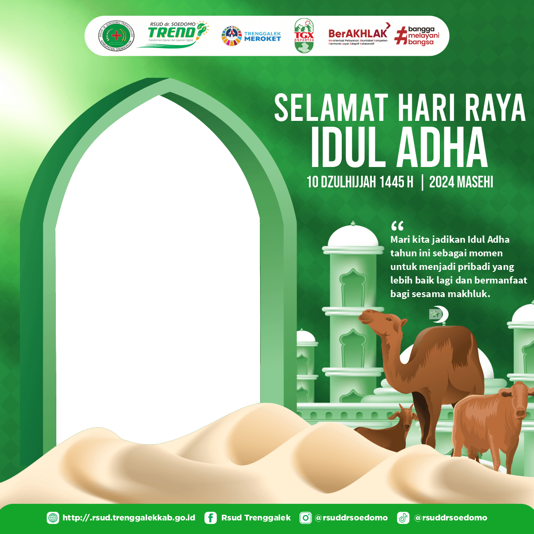 IDUL ADHA 10 DZULHIJJAH / 2024 M