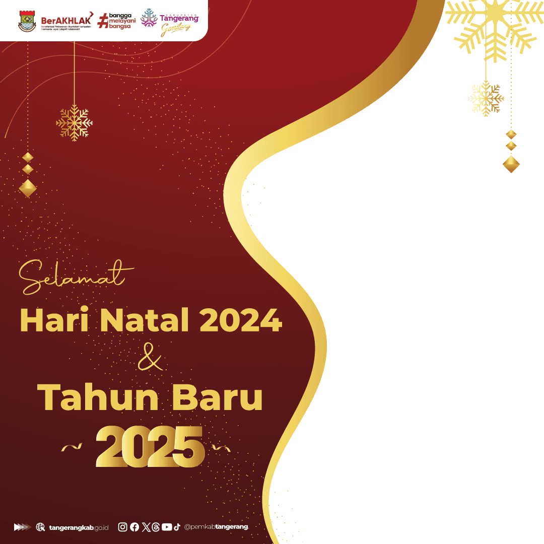Ucapan Natal 2024 & Tahun Baru 2025