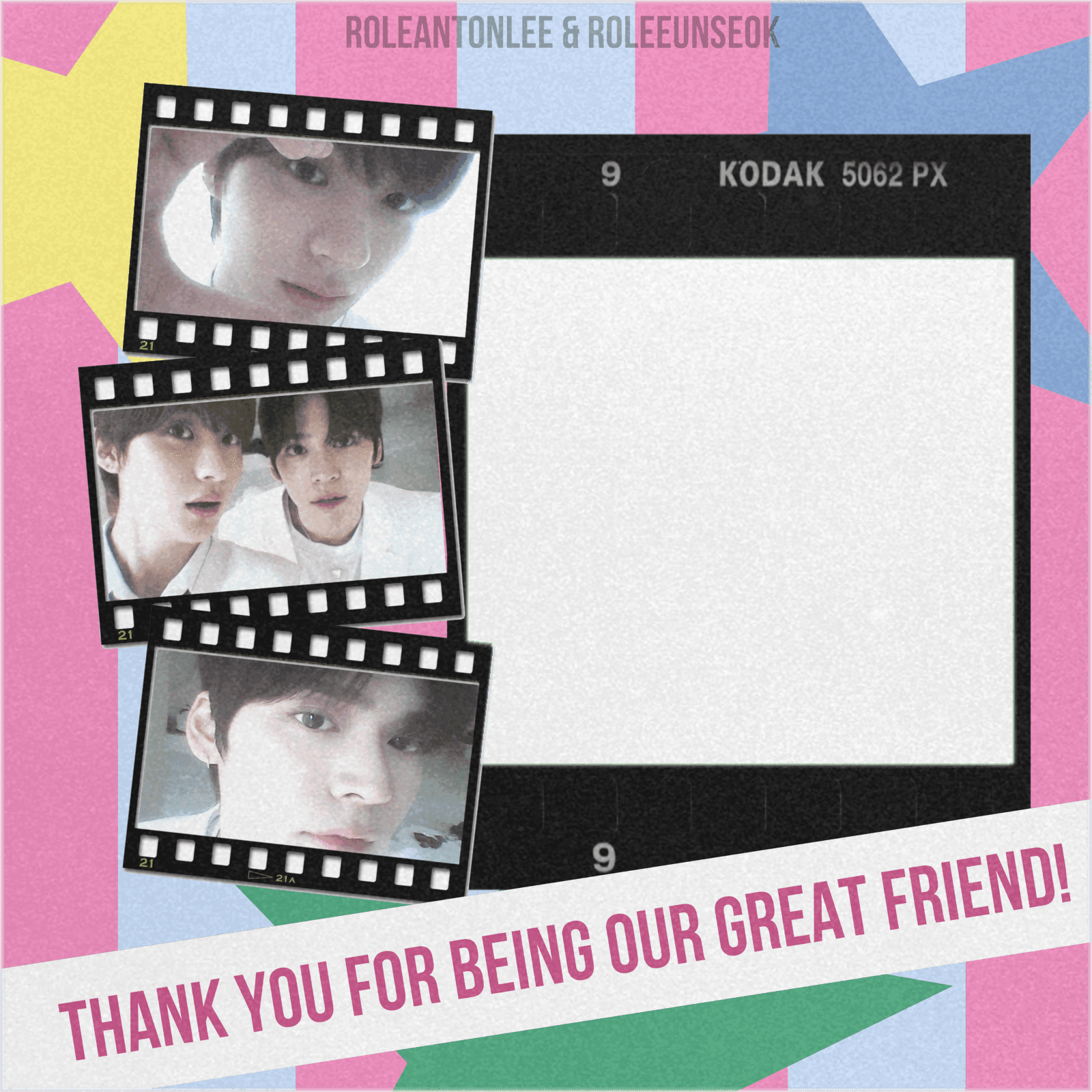 Eunseok and Anton's freebies