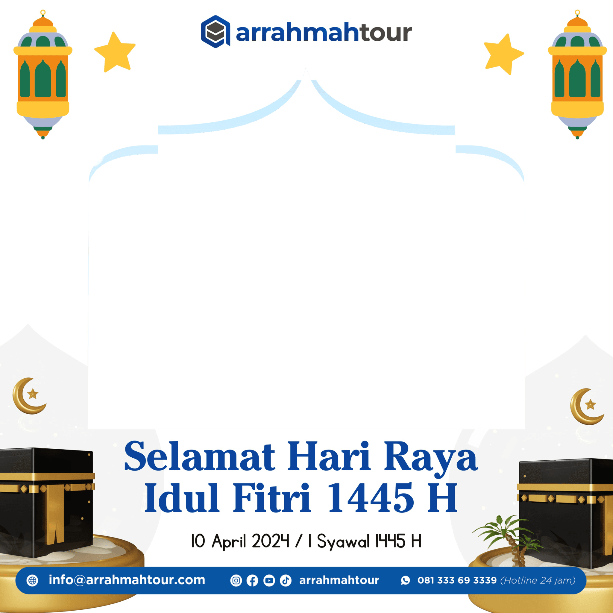 Selamat Idul Fitri 1445 H - By Arrahmah Tour