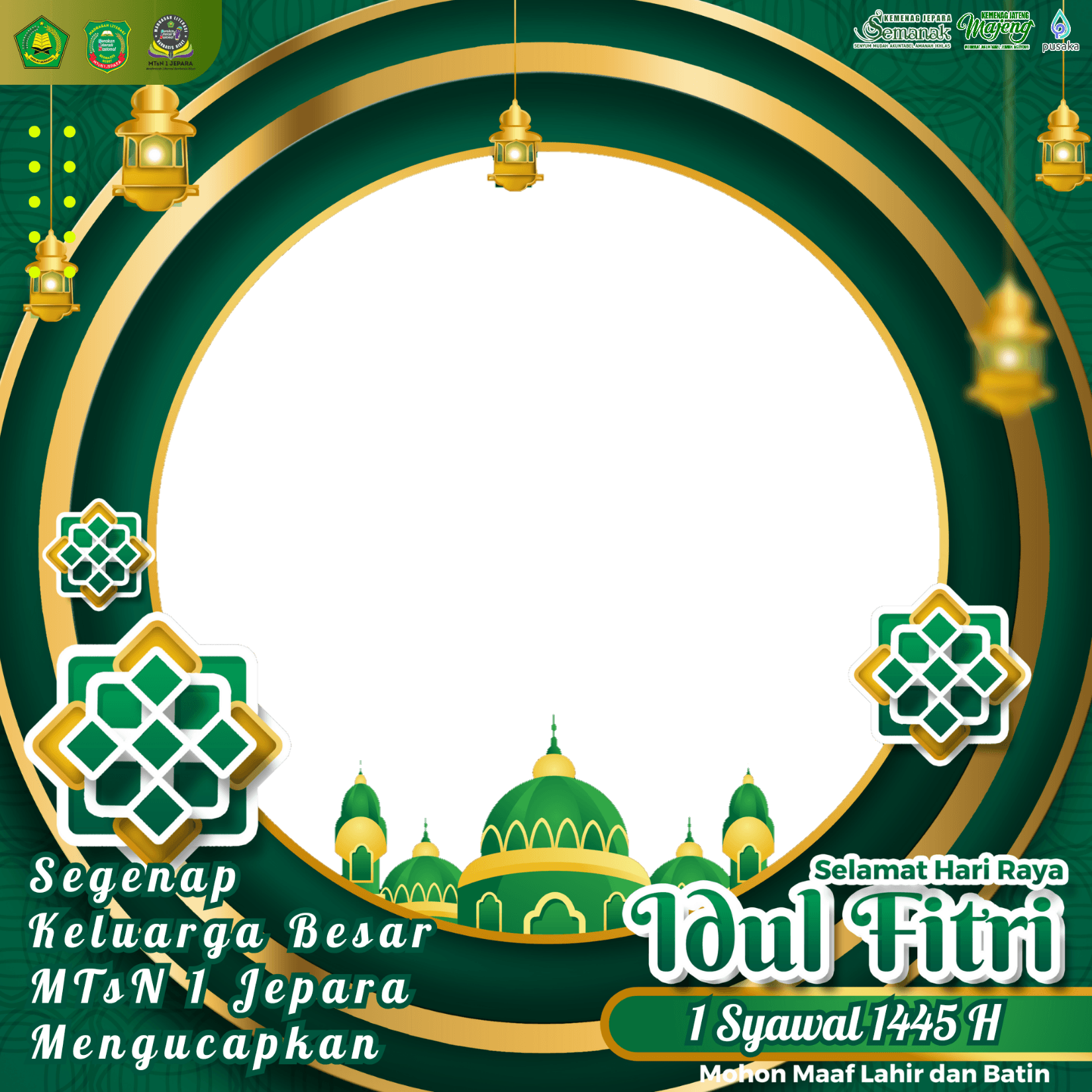 Idul Fitri 1445H MTsN 1 Jepara