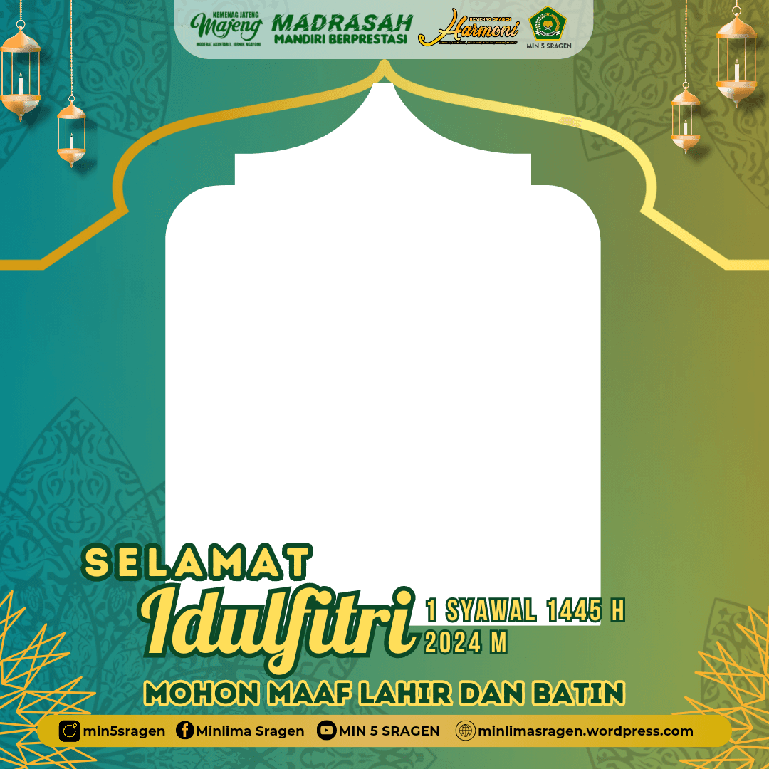 Selamat Idulfitri 1445 H | MIN 5 Sragen
