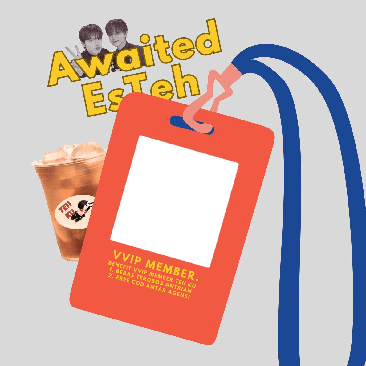 VVIP card Teh Ku 