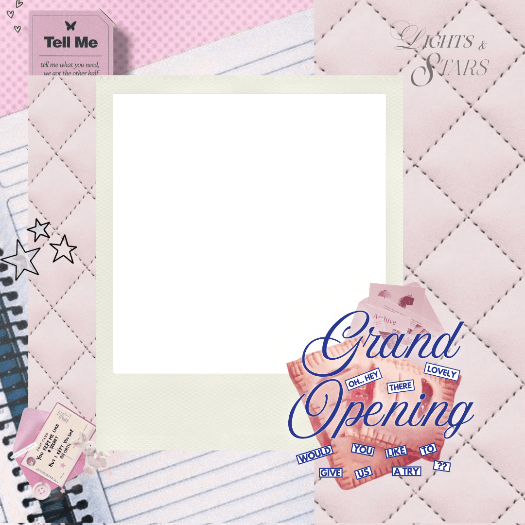 Letters In Bloom: Grand Opening