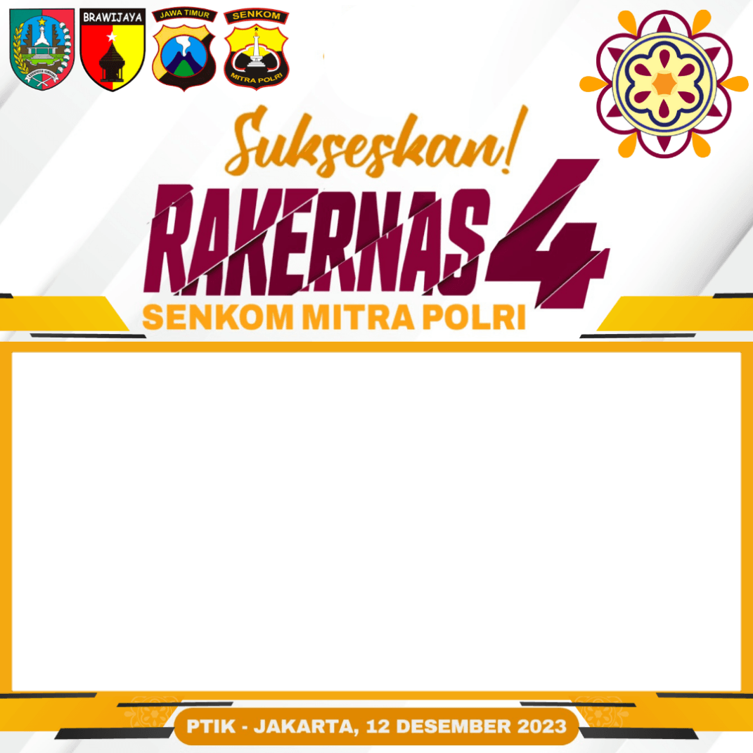 Sukseskan Rakernas IV Senkom Mitra Polri, 12 Desember 2023