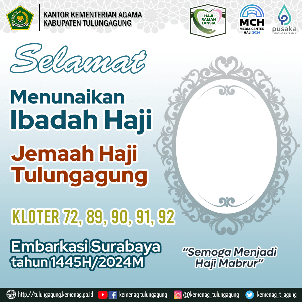 Selamat Menunaikan Ibadah Haji 1445H