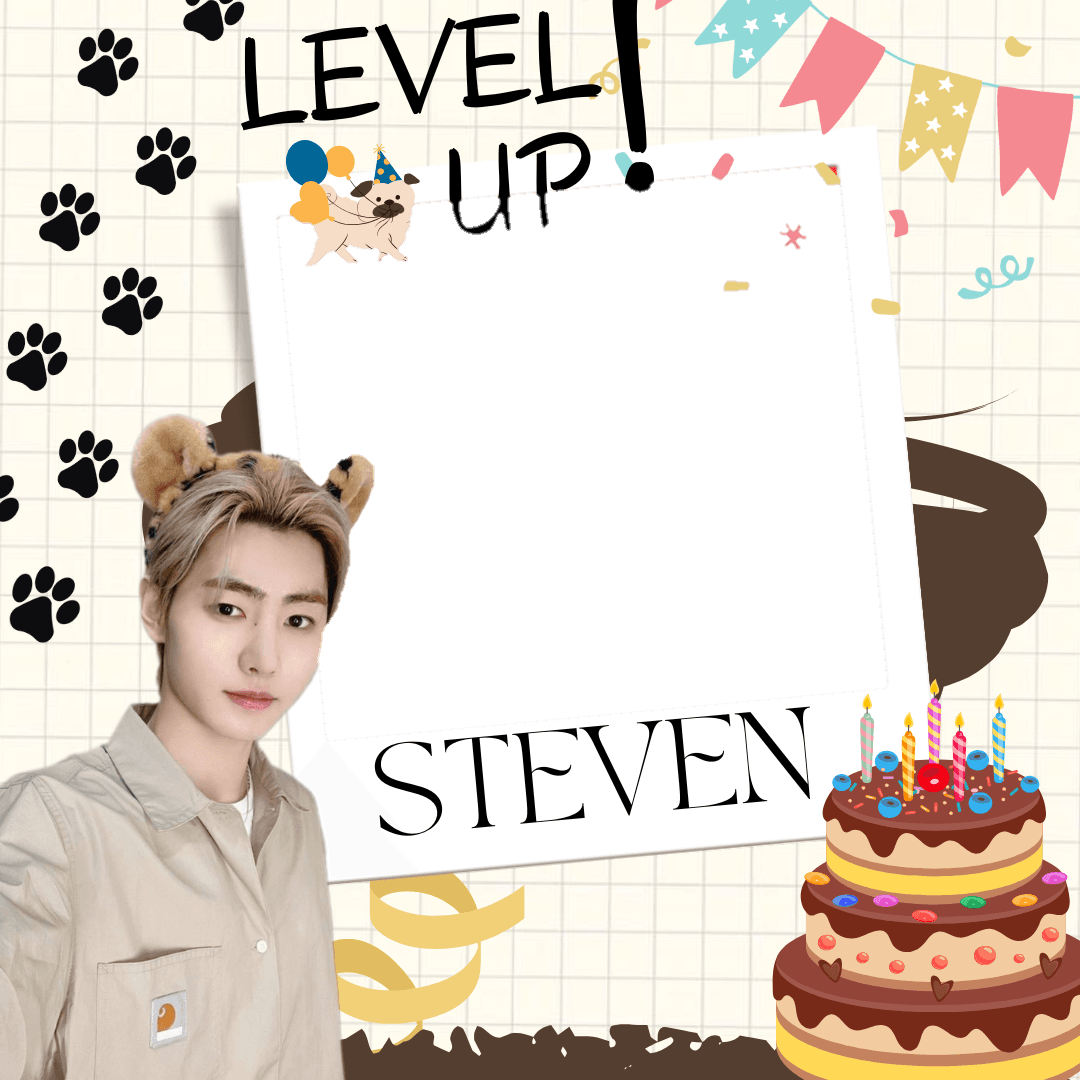 STEVEN level up🎂