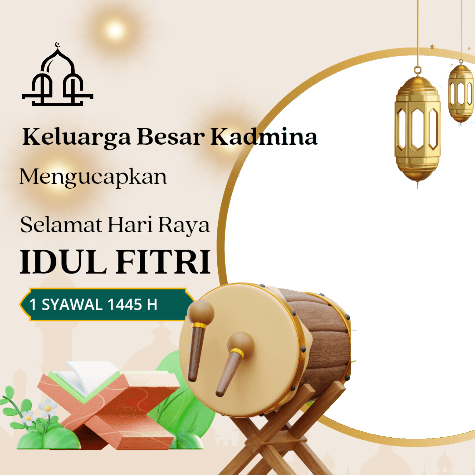 Selamat Hari Rata Idul Fitri 1445 H