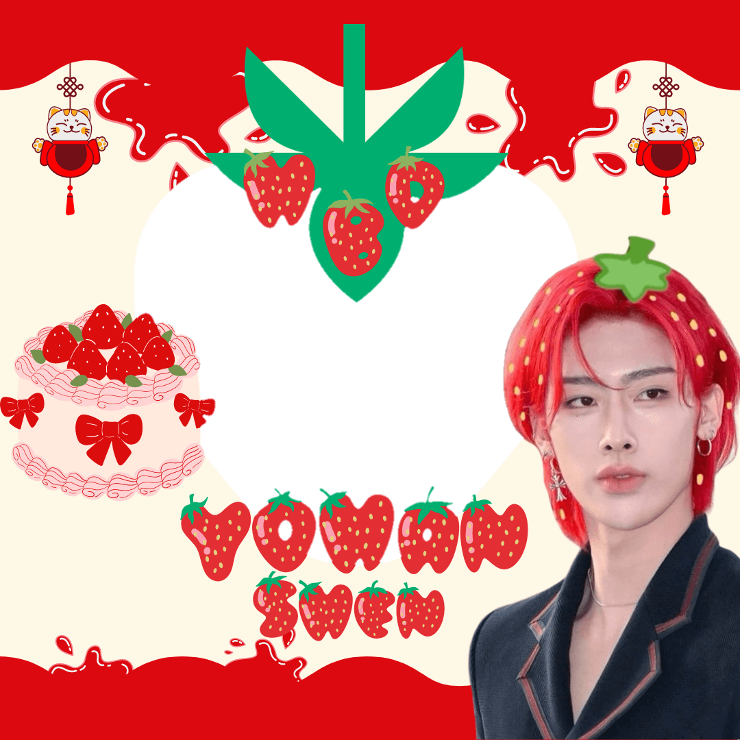 HBD Koko Yoyi (Versi stroberi 1) 