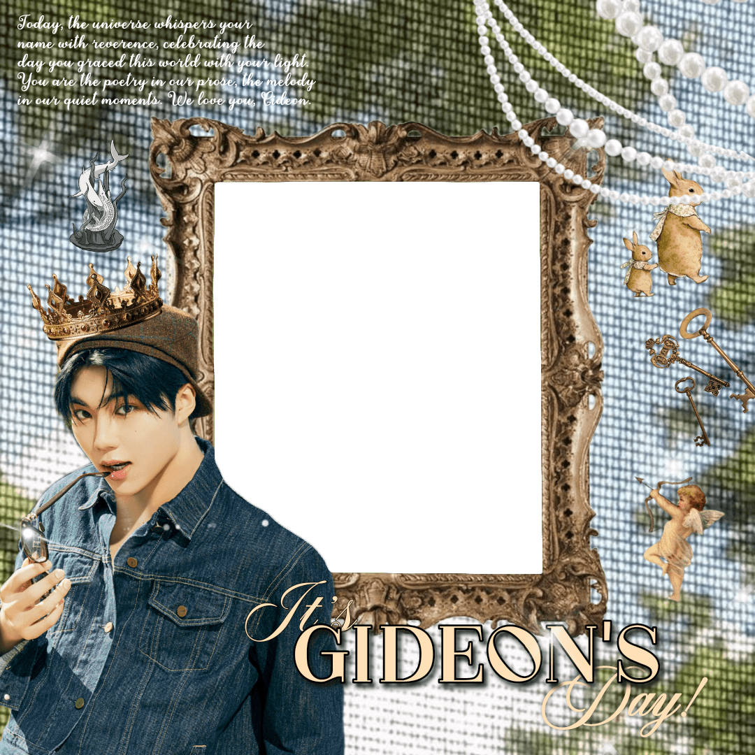 Happiest Birthday, Gideon Alderidge.