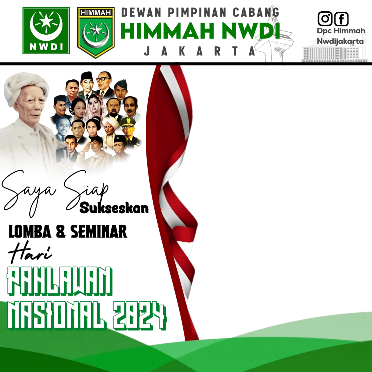 Lomba dan seminar Hari Pahlawan Nasional 2024