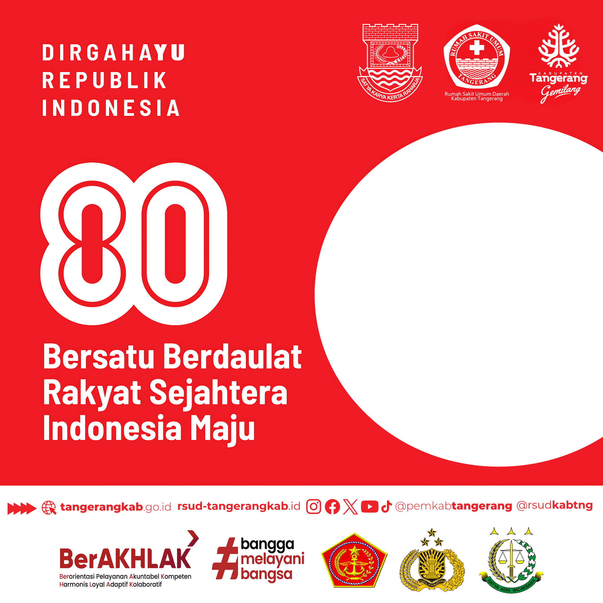HUT Ke 80 Republik Indonesia