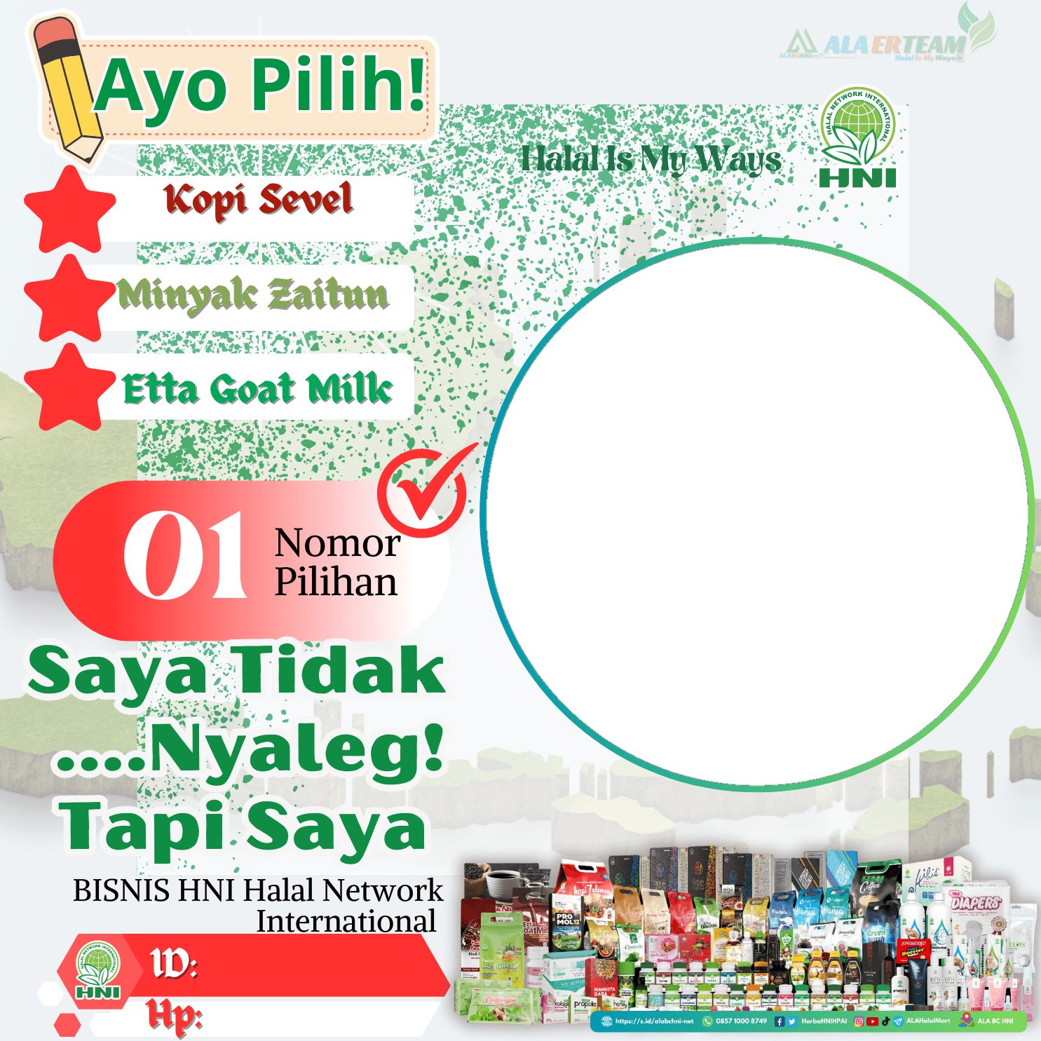 Caleg No! Tapi Saya Bisnis HNI