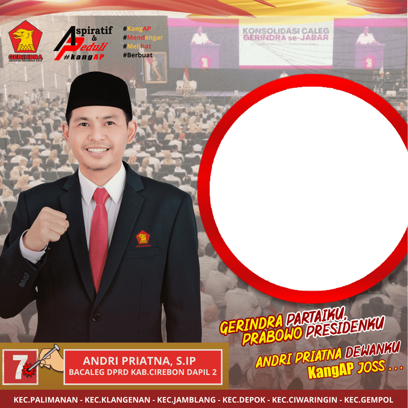 Dukungan Bacaleg KangAP