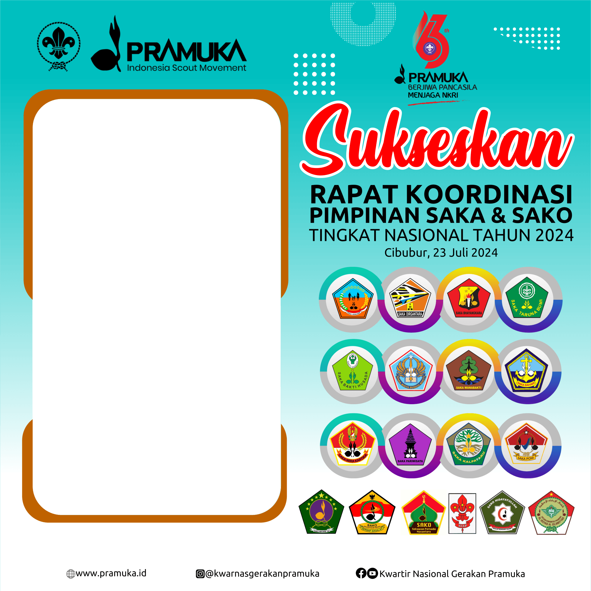 SUKSESKAN RAKOR SAKA-SAKO NASIONAL 2024