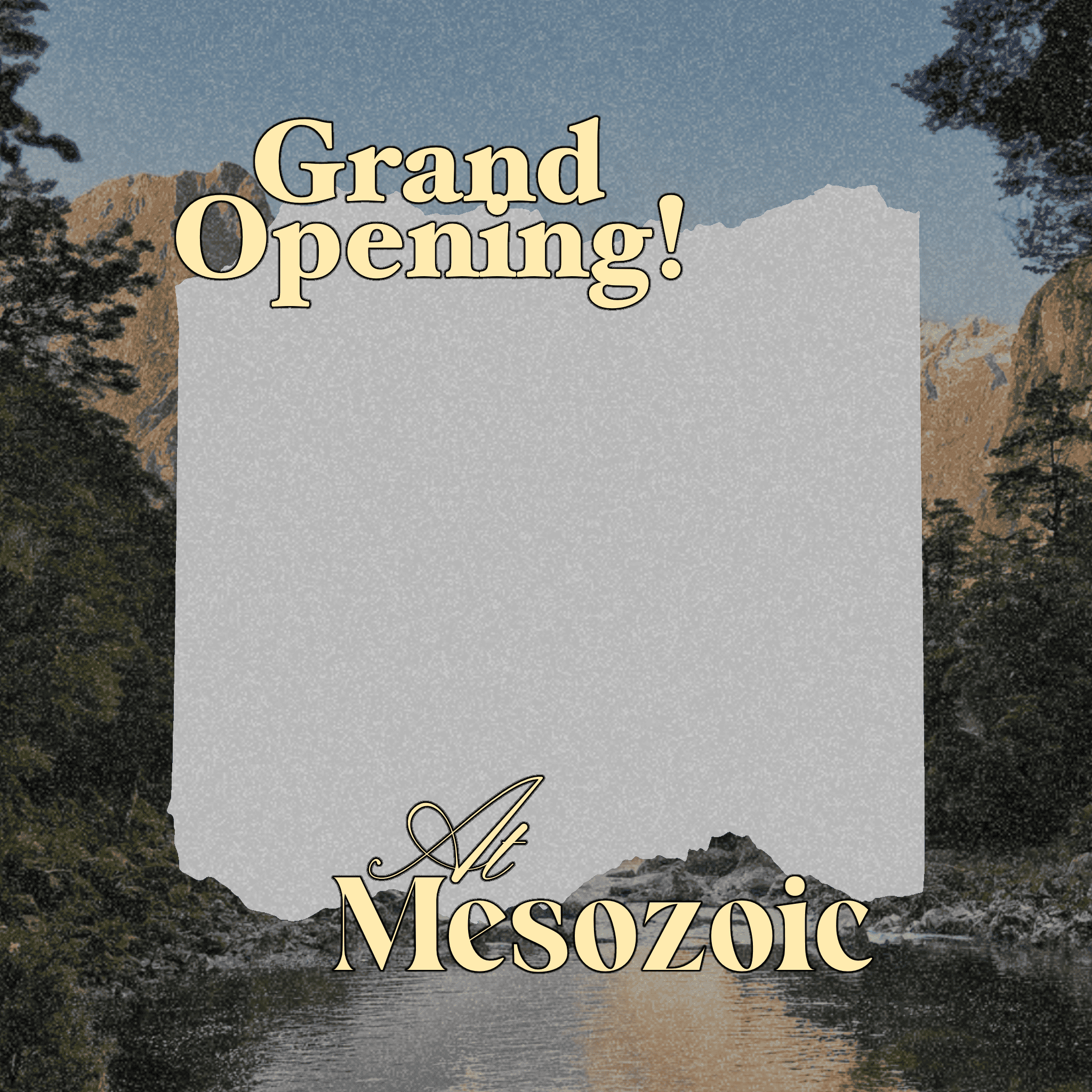At Mesozoic Grand Opening!