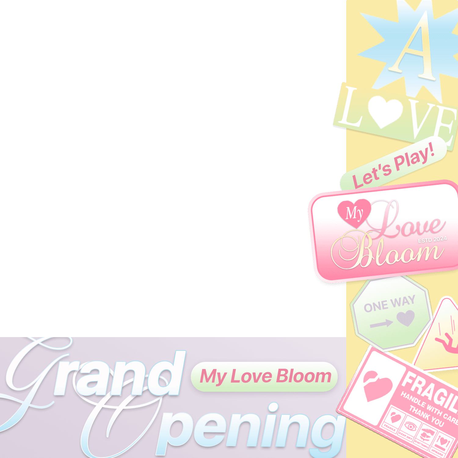 Grand Opening MY LOVE BLOOM