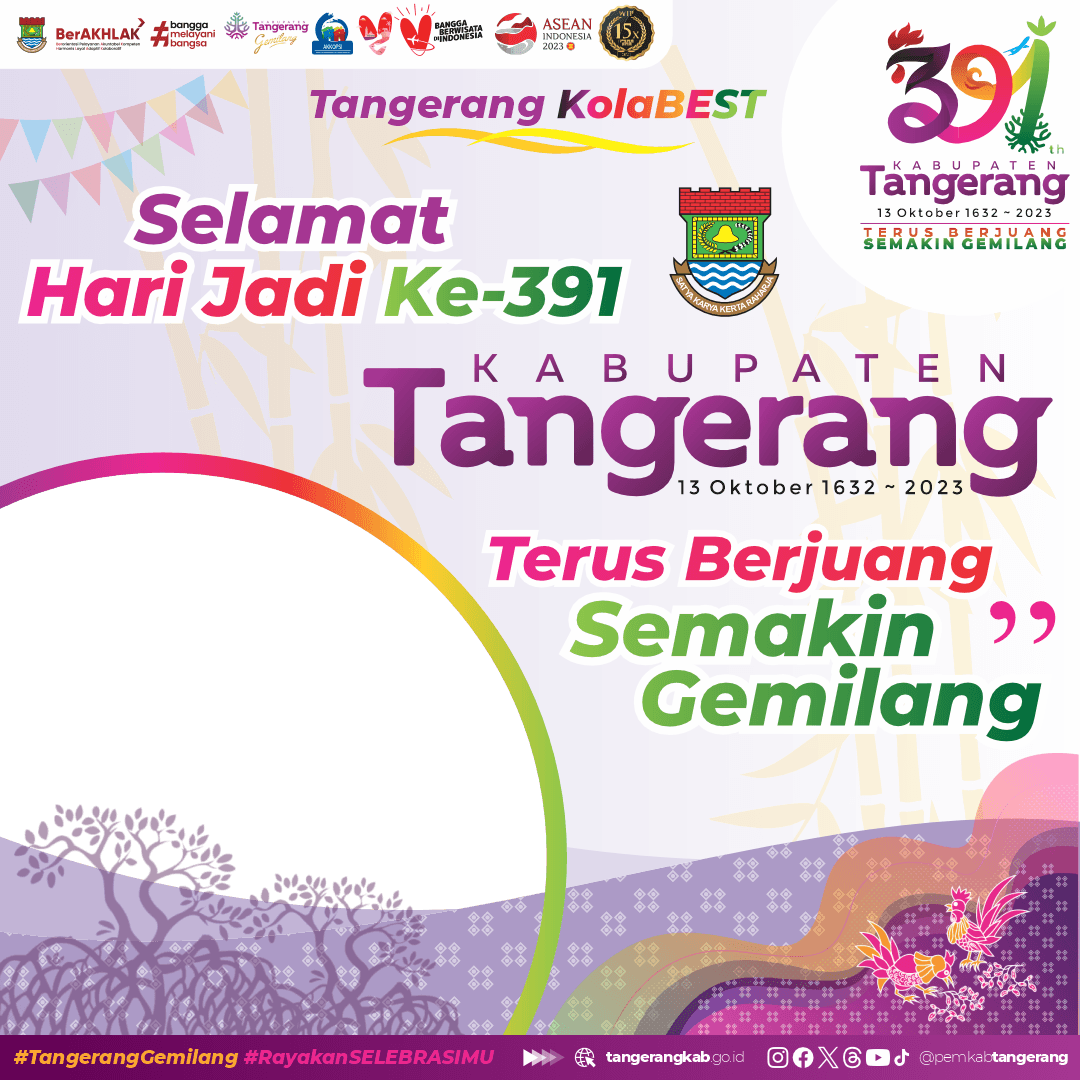HUT Ke-391 Kabupaten Tangerang