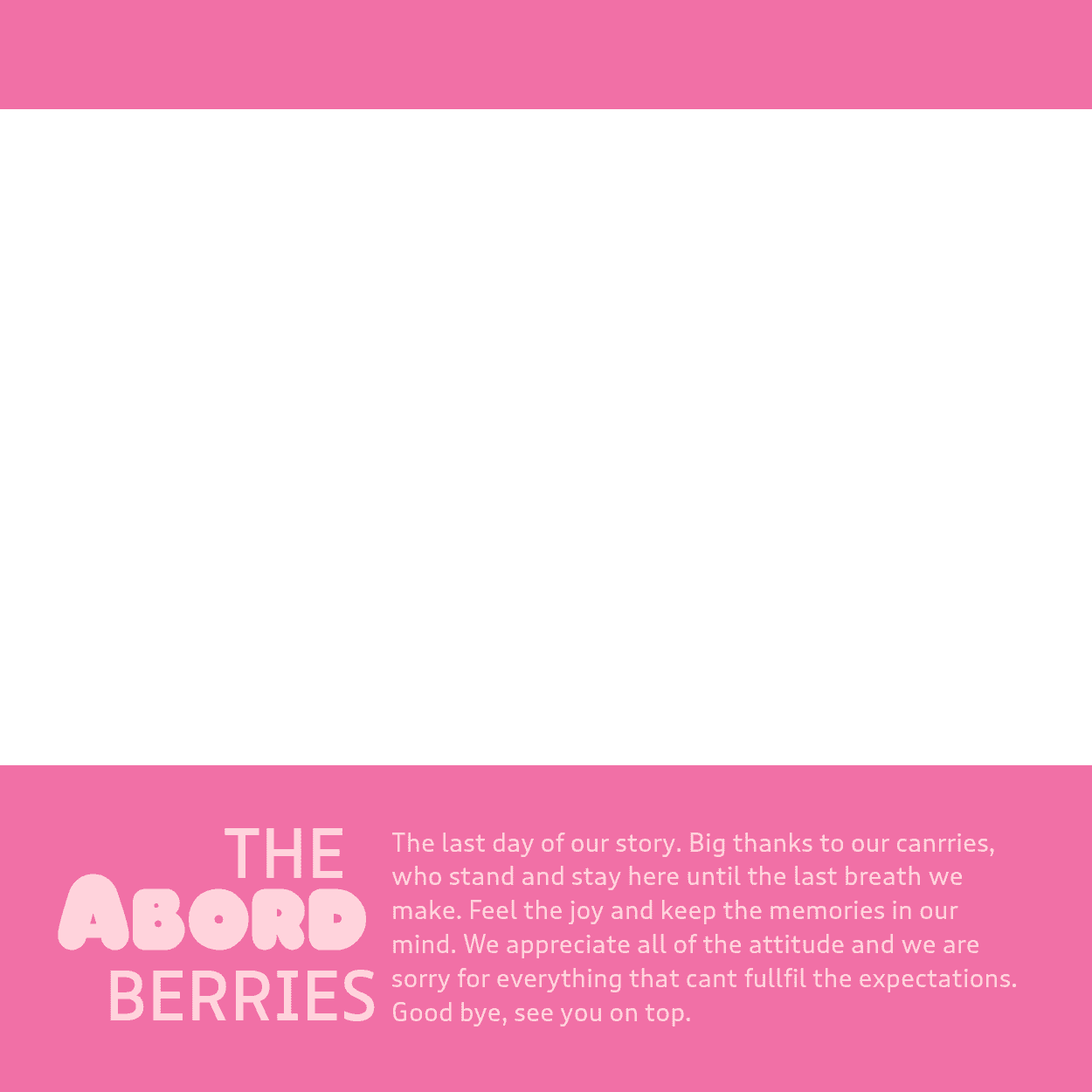Closingan TheAbordBerries