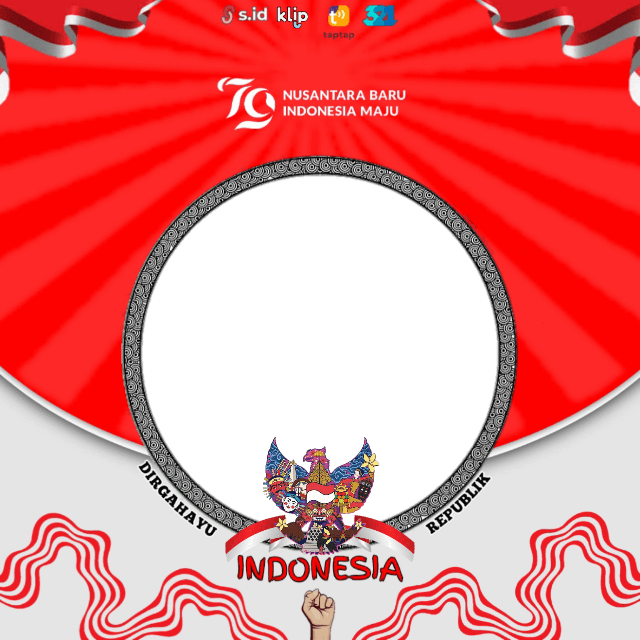 Dirgahayu Indonesia Frame 17an