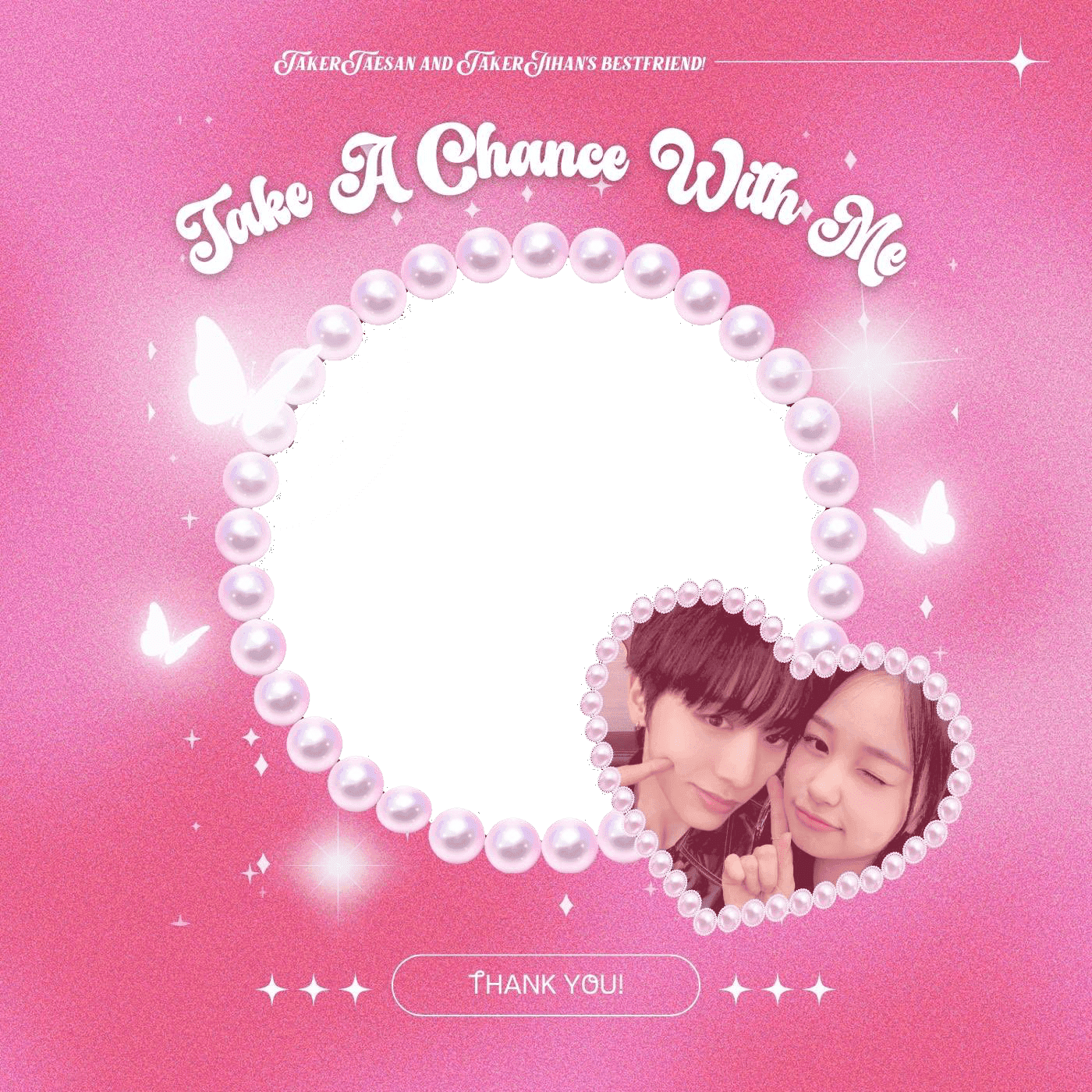 Take a chance with TakerJihan & TakerTaesan!