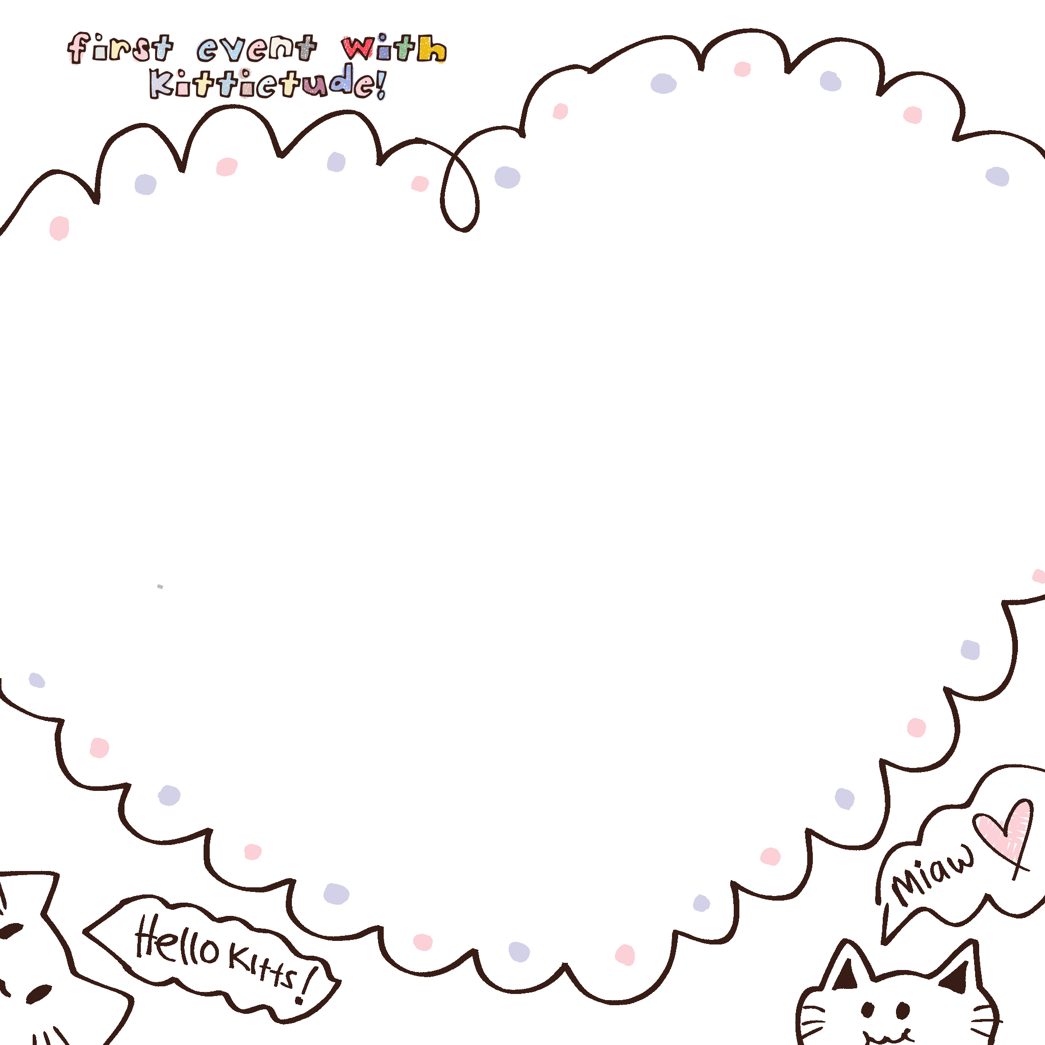 kittietude: first event!