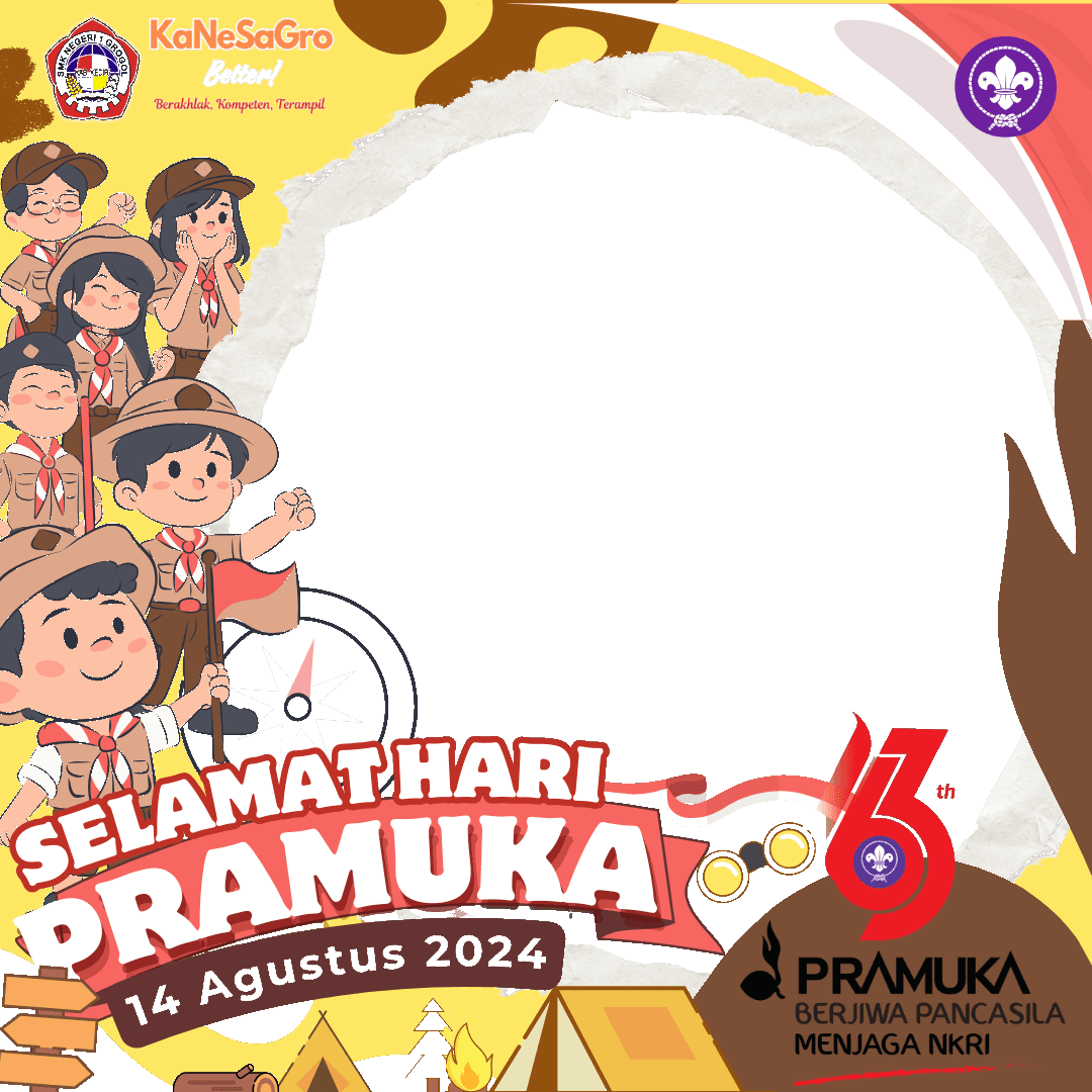 Hari Pramuka 2024 SMKN 1 Grogol