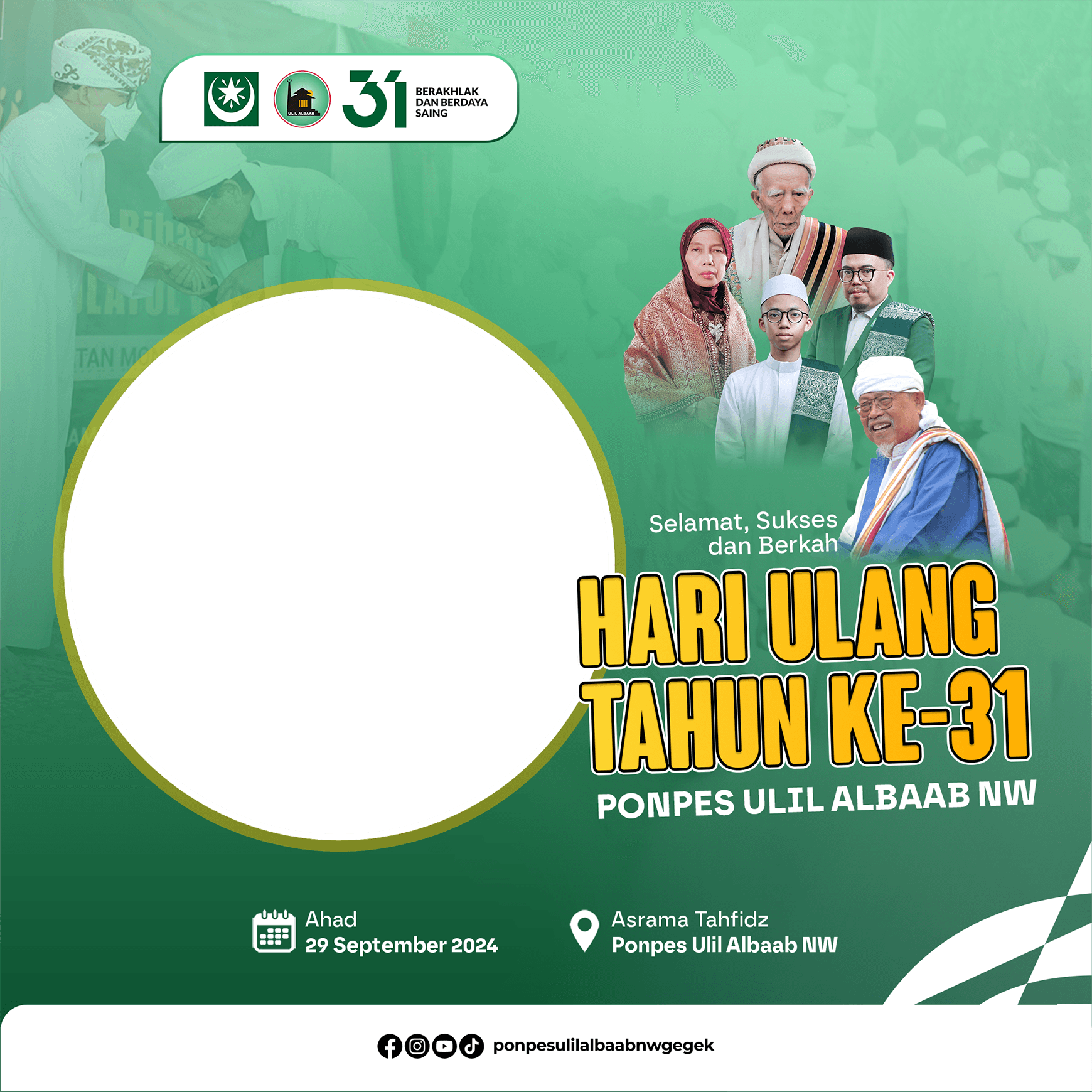 Hari Ulang Tahun Ke-31 Ponpes Ulil Albaab NW