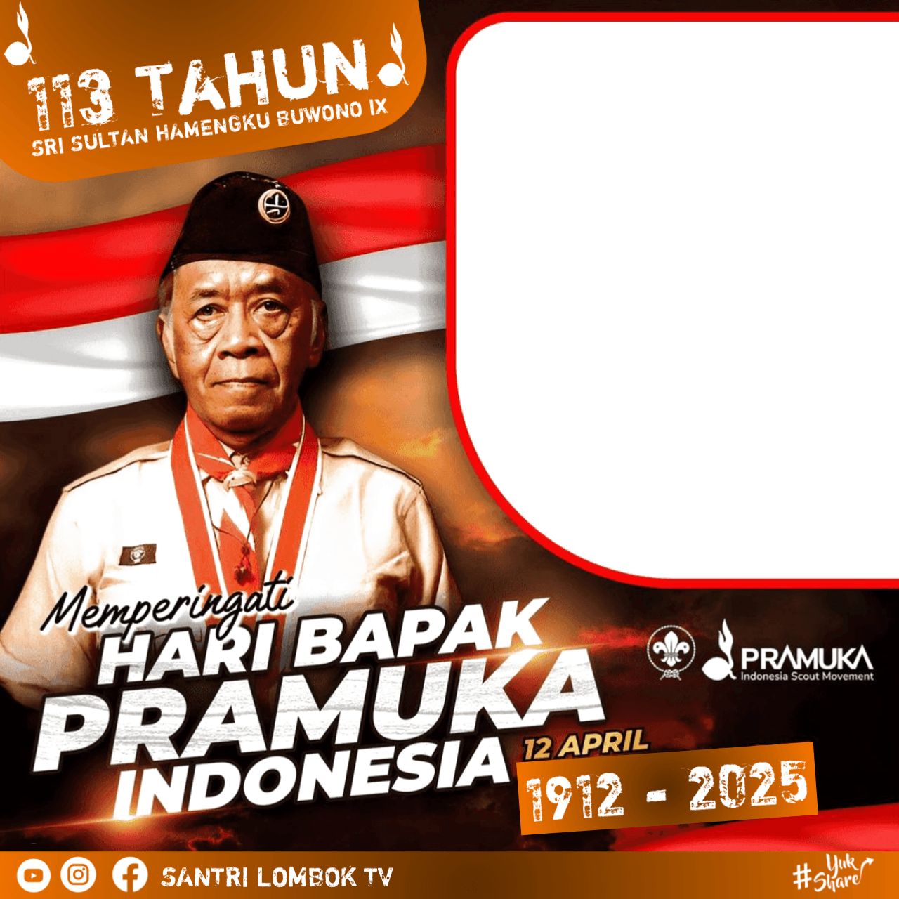 SELAMAT HARI BAPAK PRAMUKA INDONESIA 