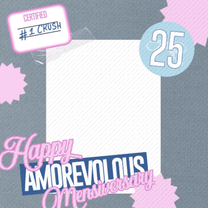 AMOREVOLOUS MENSIVERSARY