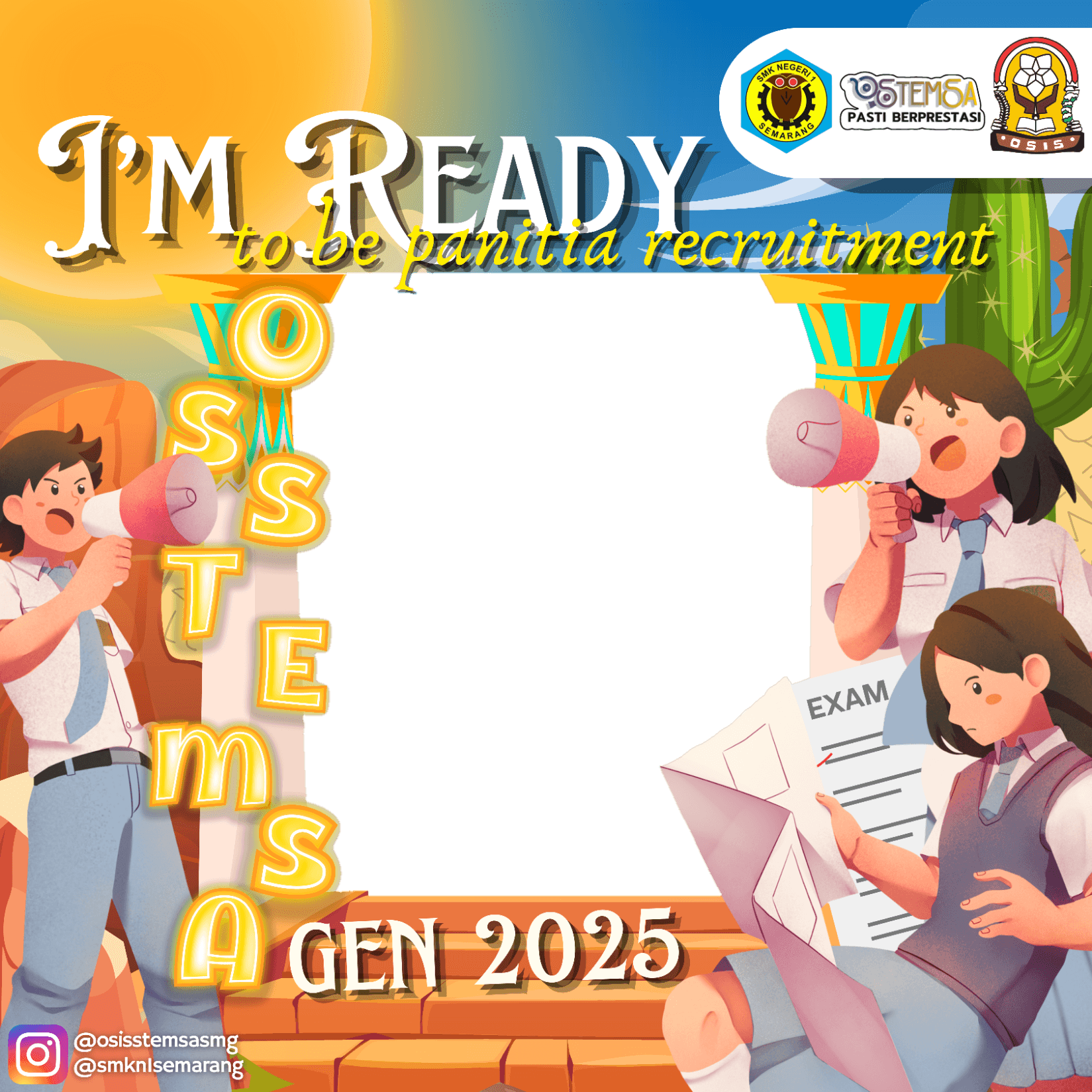 PANITIA SELEKSI PENGURUS OSIS STEMSA PERIODE 2025