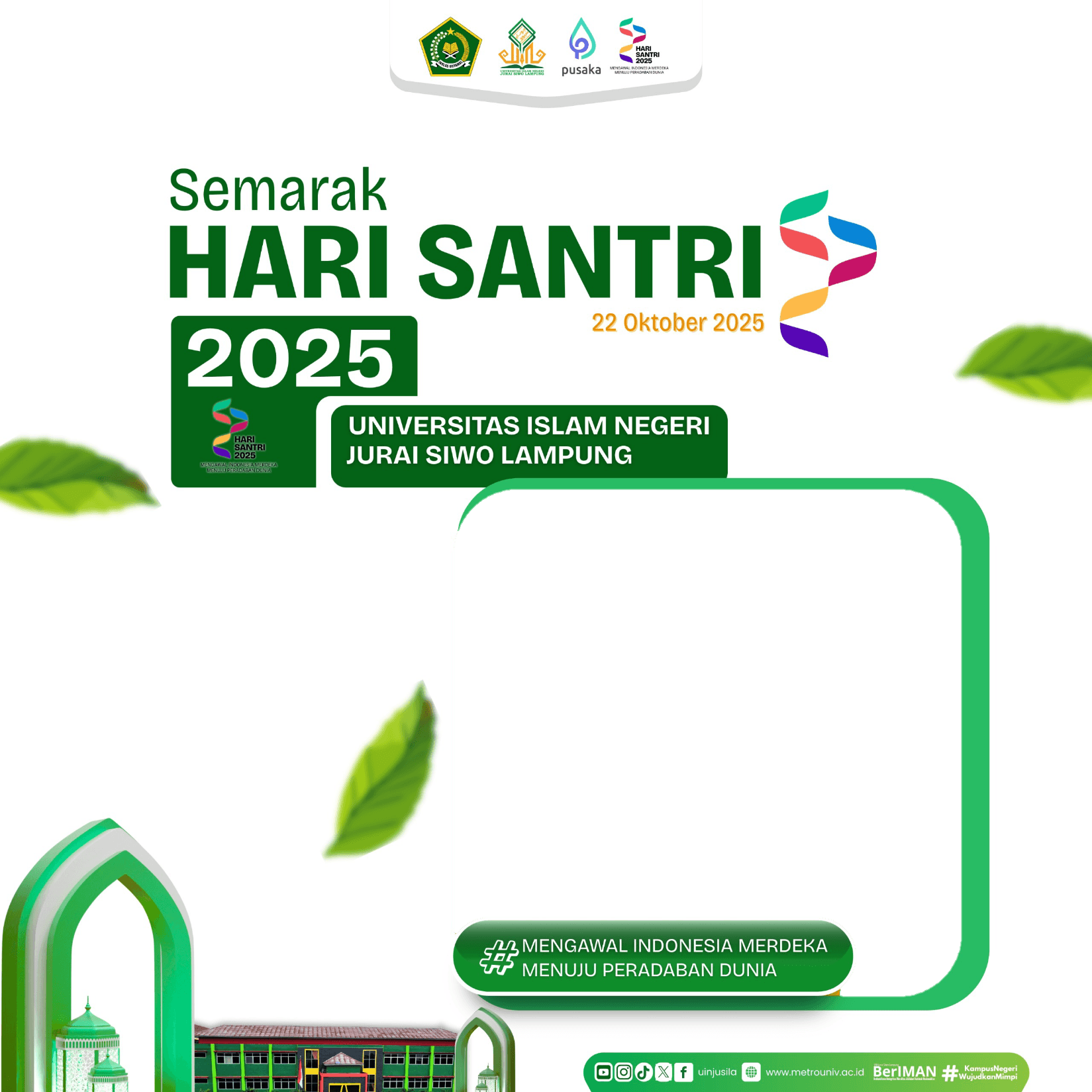 Semarak Hari Santri 2025 UIN Jurai Siwo Lampung