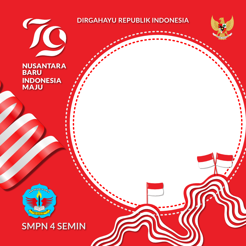 HUT Ke-79 RI Tahun 2024 SMPN 4 Semin