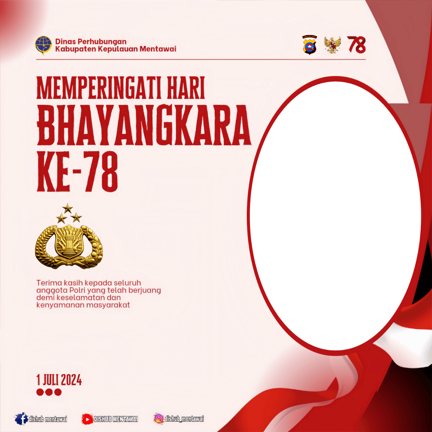 Hari Bhayangkara ke-78 🎉
