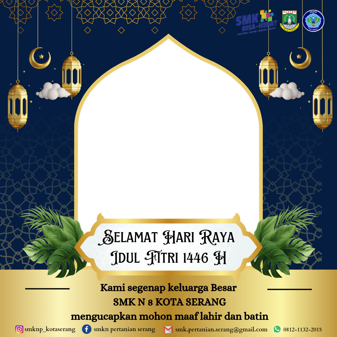 idul fitri smk n 8 kota serang
