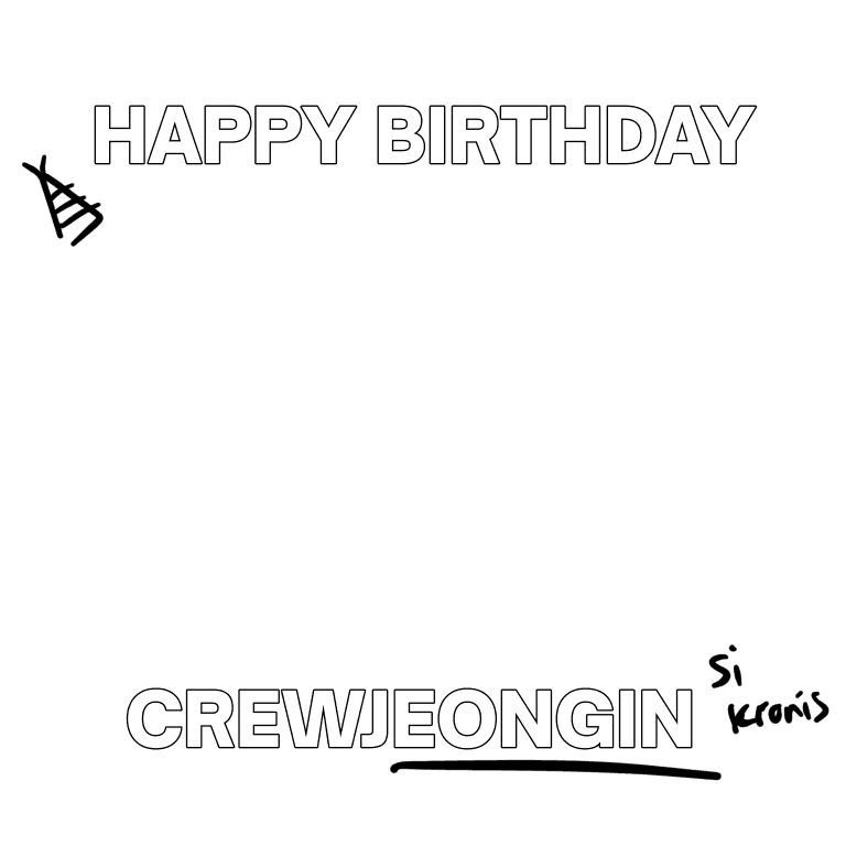 HBD CREWJEONGIN 