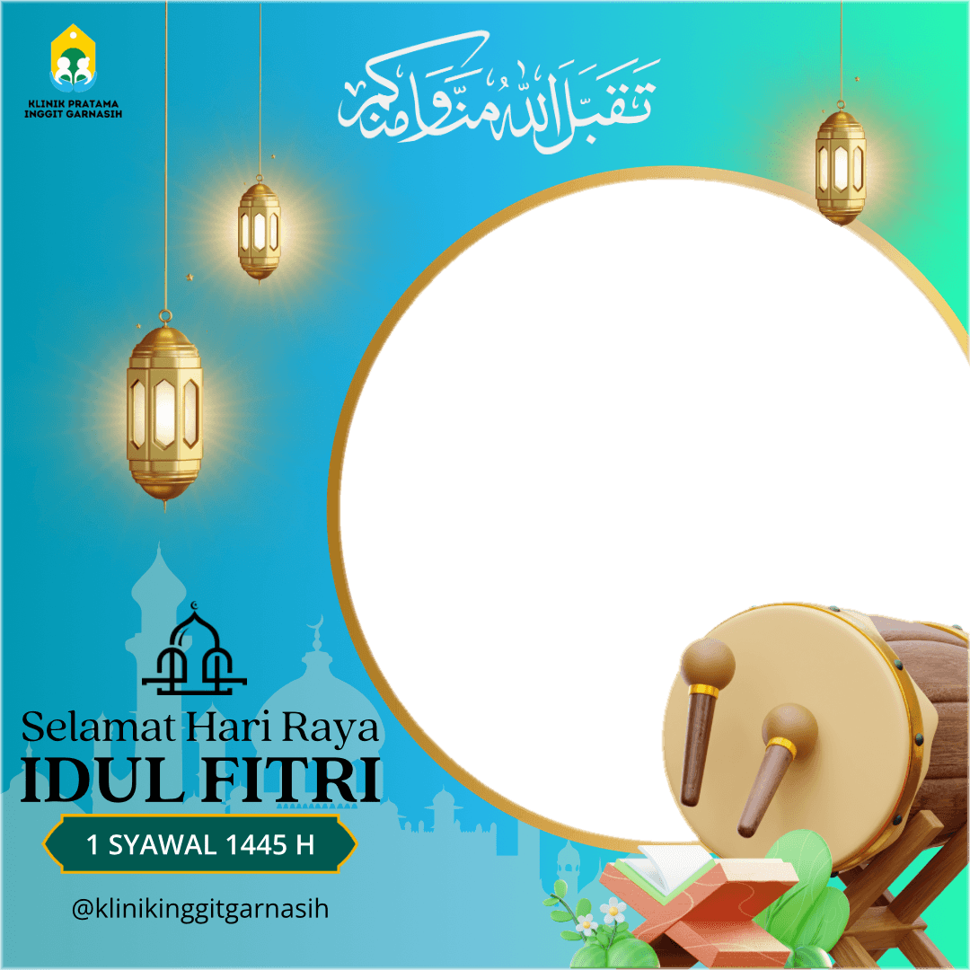 Selamat Hari Idul Fitri Klinik Inggit Garnasih