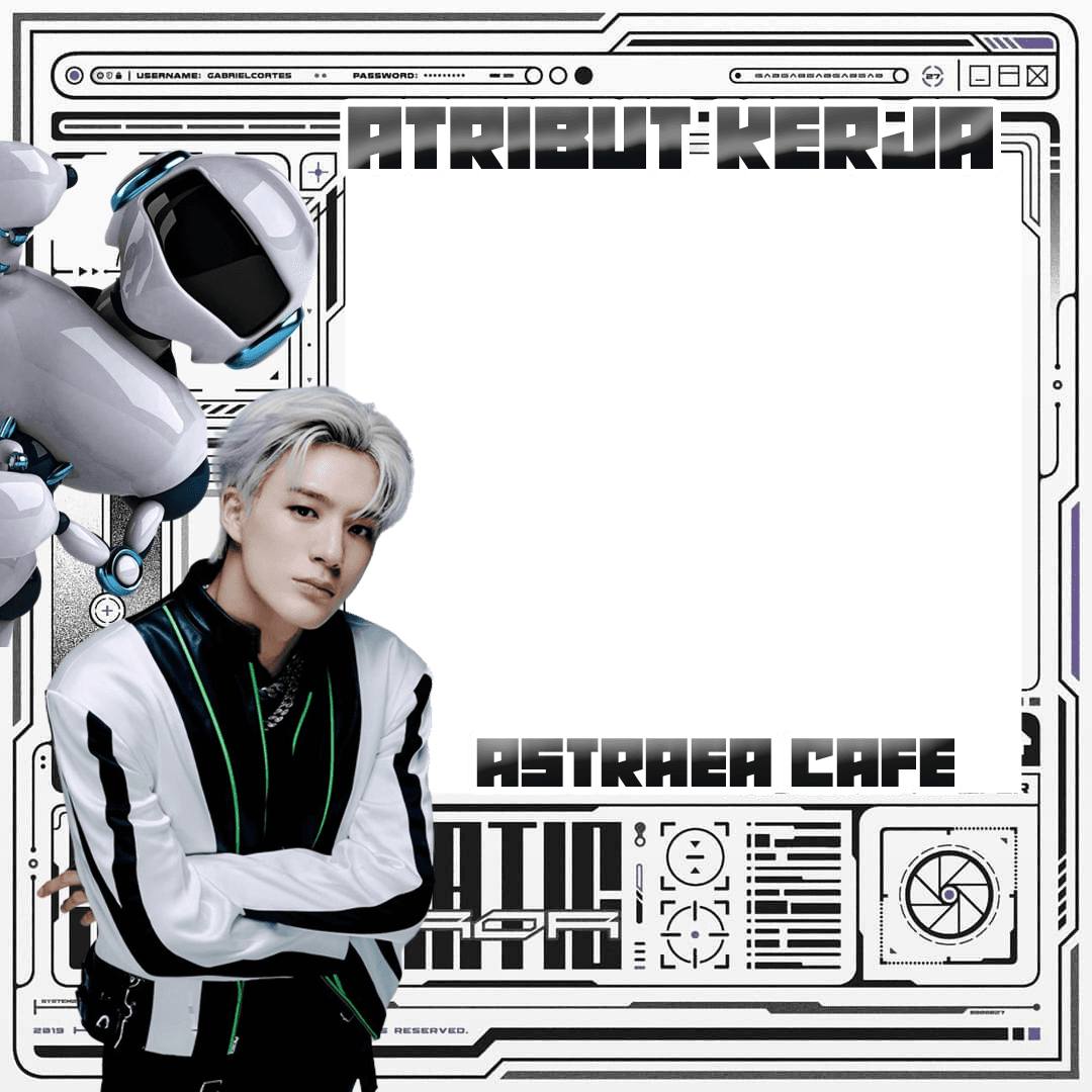 atribut kerja astraea cafe
