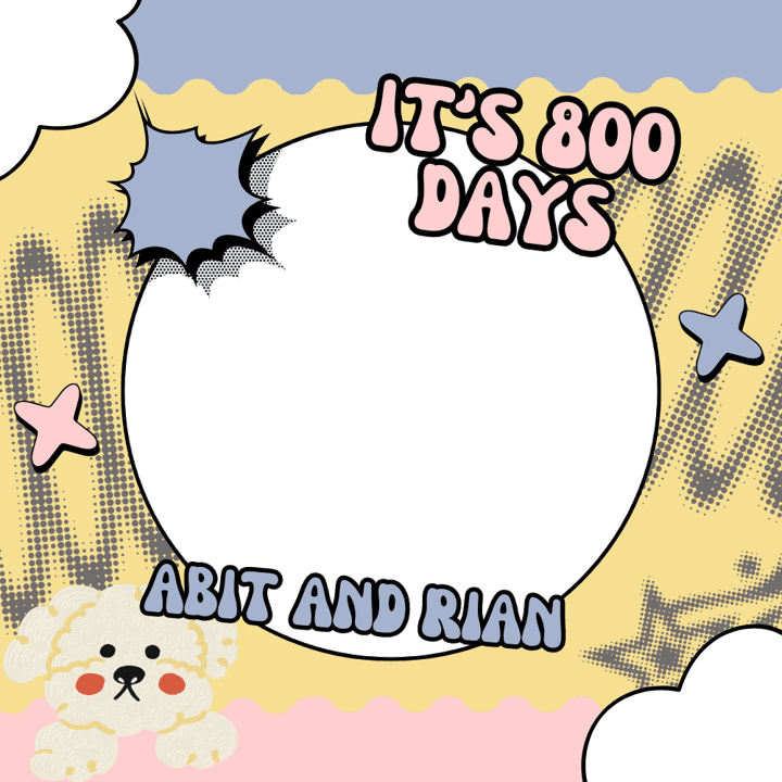 Happy 800 Days
