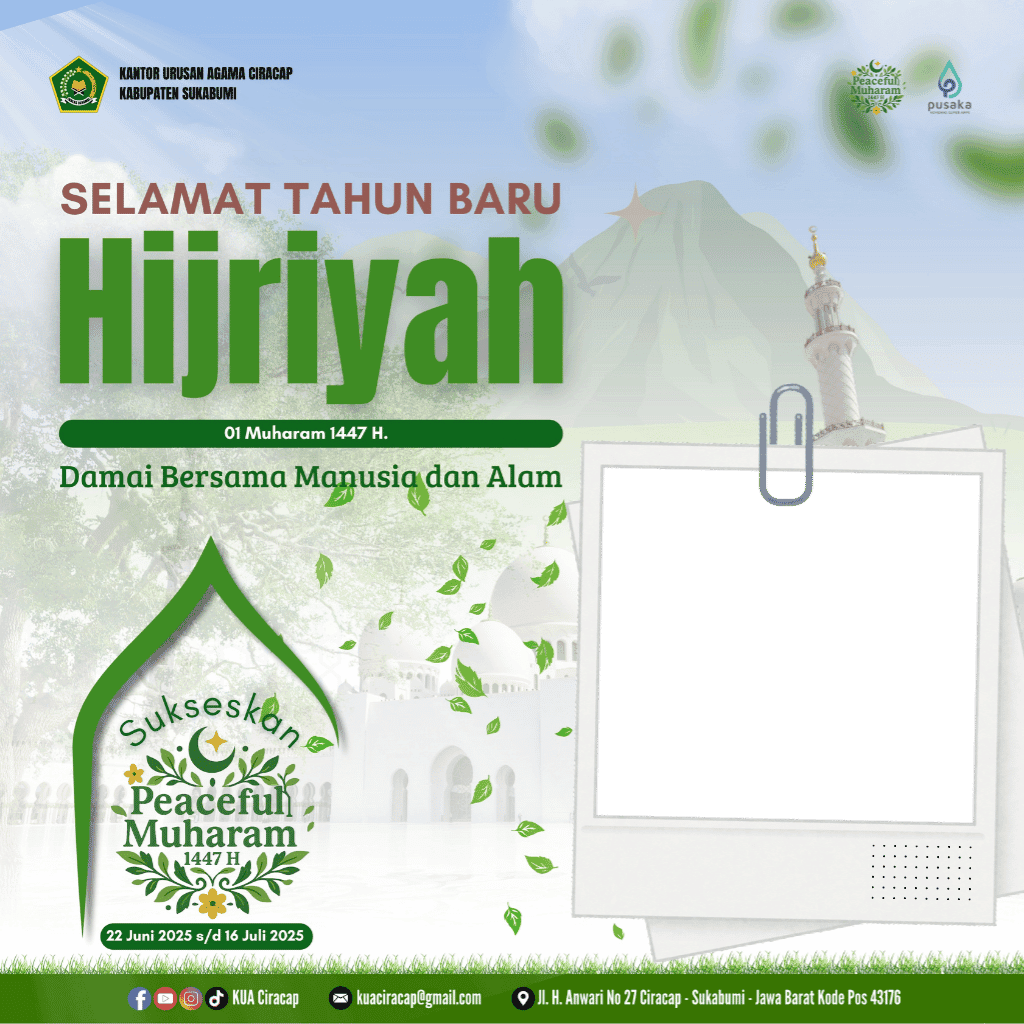 Selamat Tahun Baru Islam 1 muharam 1447
