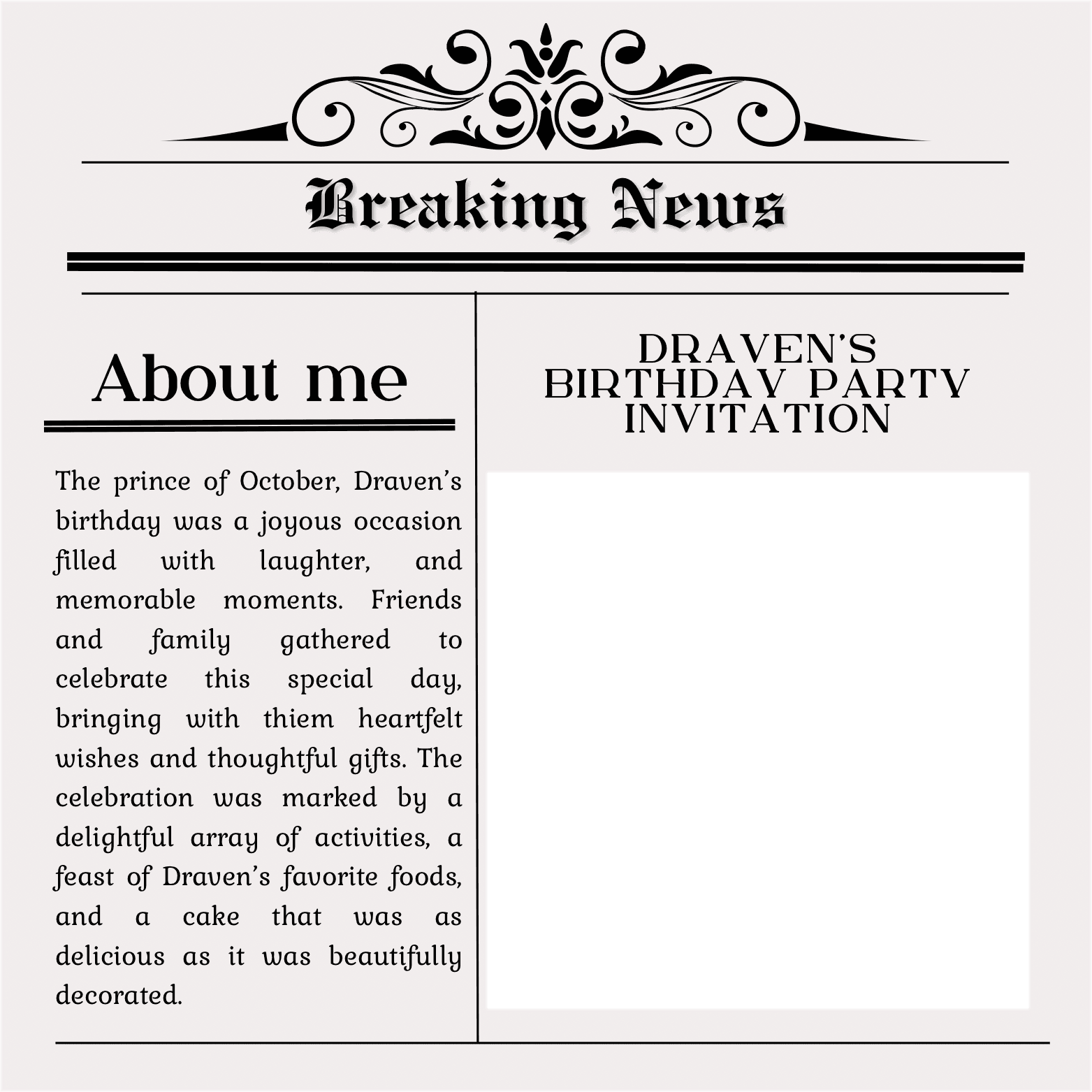 Draven’s brojol day