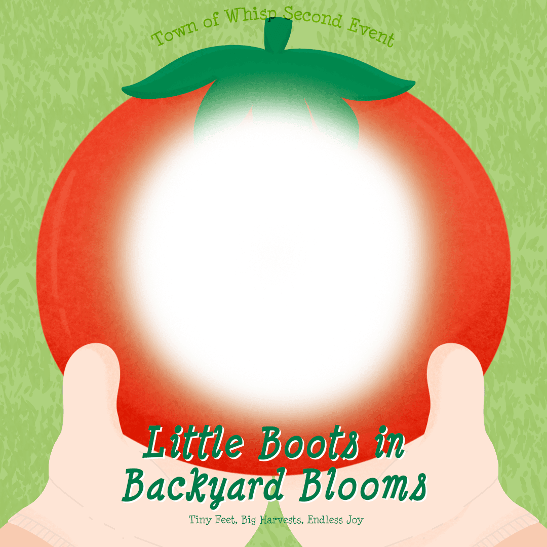 Little Boots in Backyard Blooms