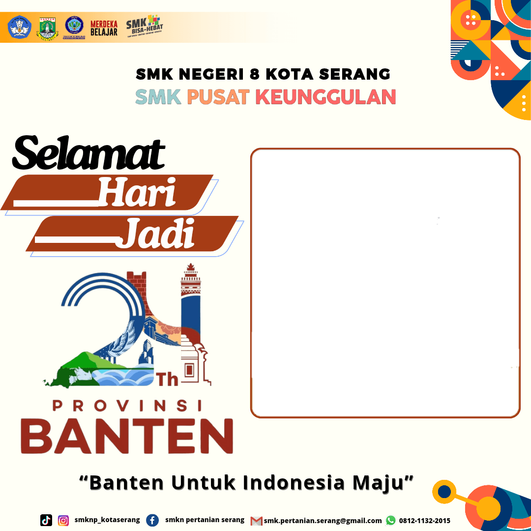 HUT 24 provinsi Banten 2024
