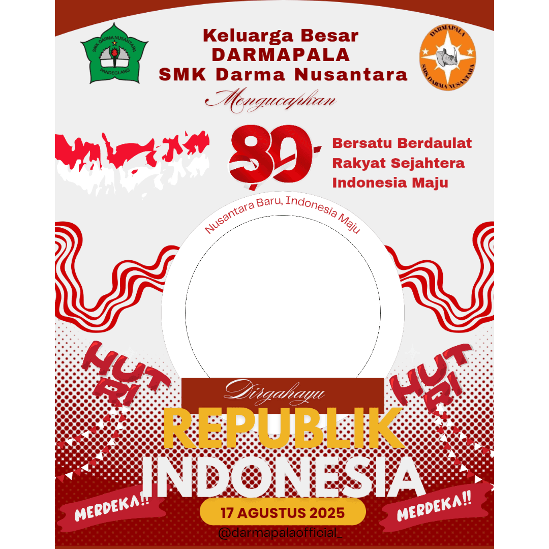 DARMAPALA HUT RI KE 80