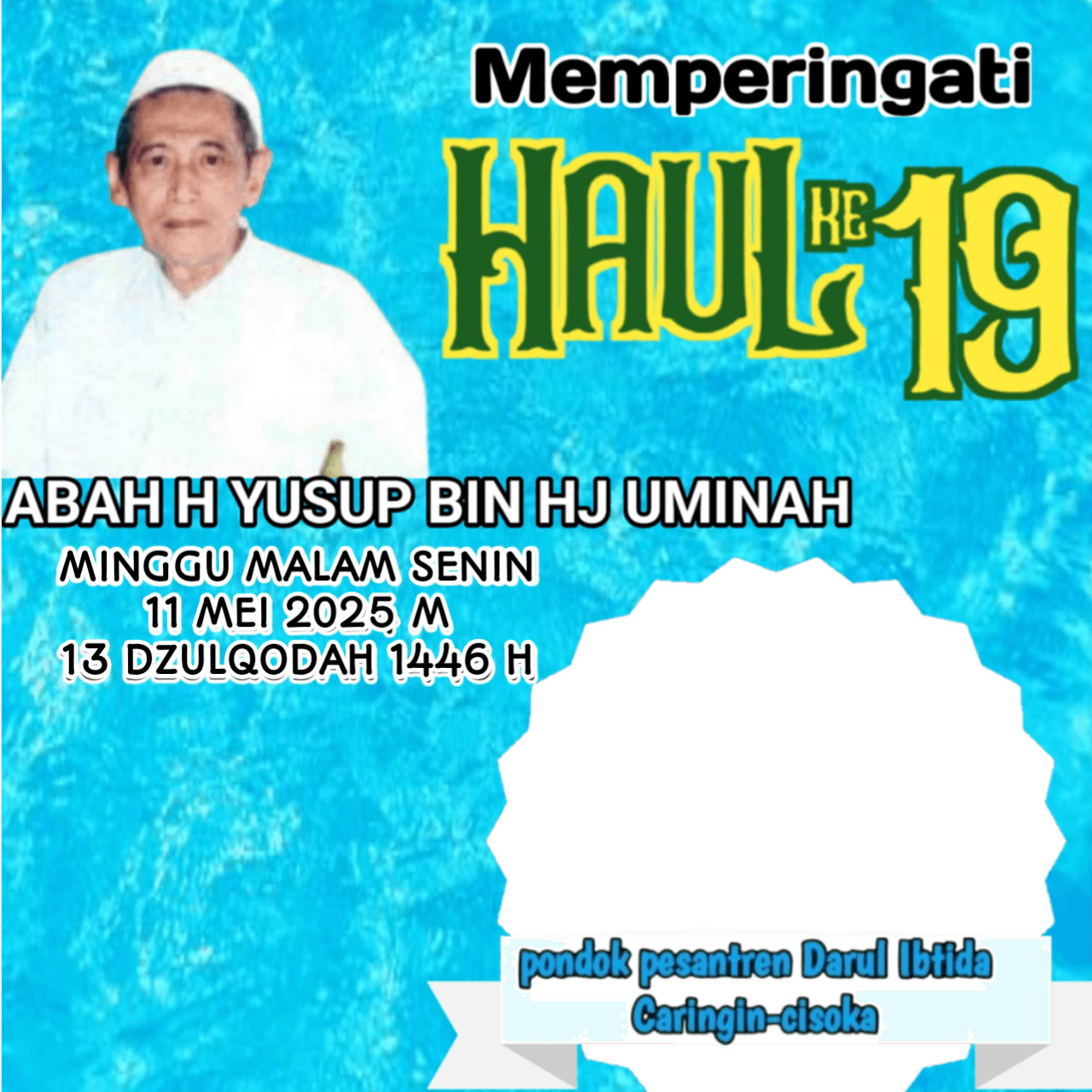 Haul ke 19 abah H Yusup Caringin